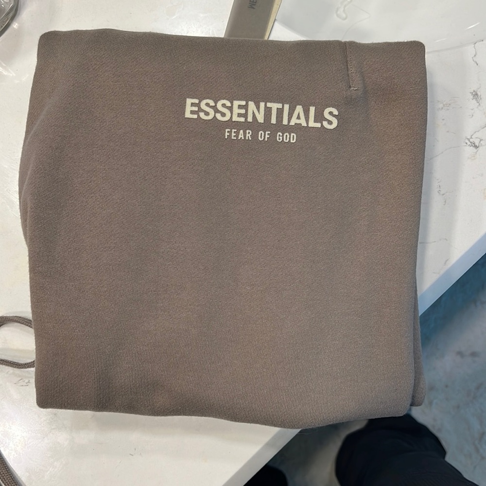 essentials sweatpants taupe